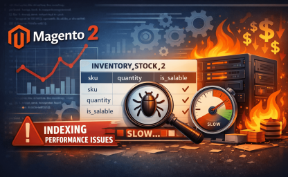 Magento 2 MSI i tabela inventory_stock_2 – cichy killer wydajności indeksacji